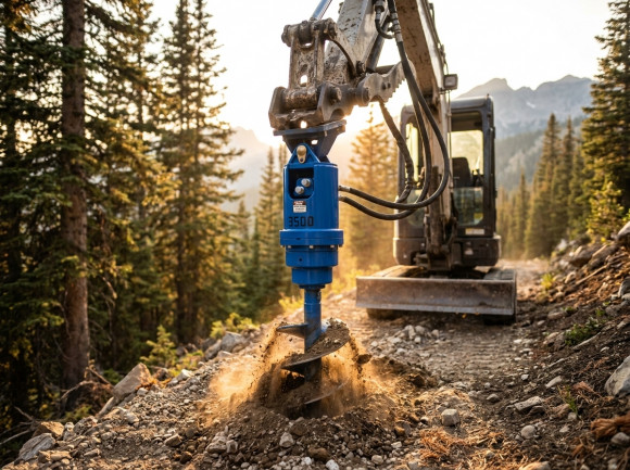 Гидробур (гидровращатель) Auger JT 3500MAX для техники 2-4 тонн