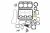Ремкомплект двигателя Komatsu/ Yanmar 3D72-2 / 3TNA72 / 3TN72L/ 3TNE72 719632-92611