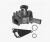 Помпа водяная в сборе с корпусом TOYOTA 1DZ-2.1DZII (7FD) 16100-78203-71