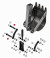 Палец стрелы экскаватора Komatsu PC50MR-2 PC40MR-2 PC45MR-3 PC57-7 PC55MR-5 PC45MR-5