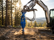 Гидробур (гидровращатель) Auger DRILL 3500 для техники 2-4 тонн