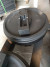 Колесо направляющее гусеницы-ленивец  Kobelco SK100 SK115 SK120-5 SK130 SK135