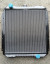 Радиатор охлаждения двигателя Hitachi EX100-5 EX110-5 EX120-5 EX130-5 EX160-5 580*835*100, мм
